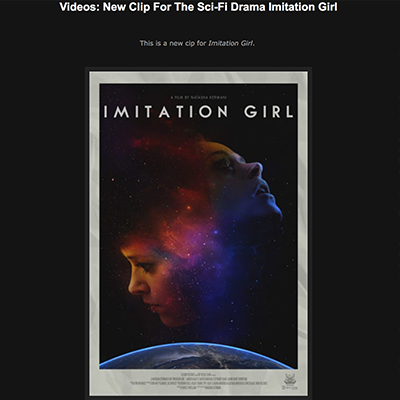 Videos: New Clip For The Sci-Fi Drama Imitation Girl